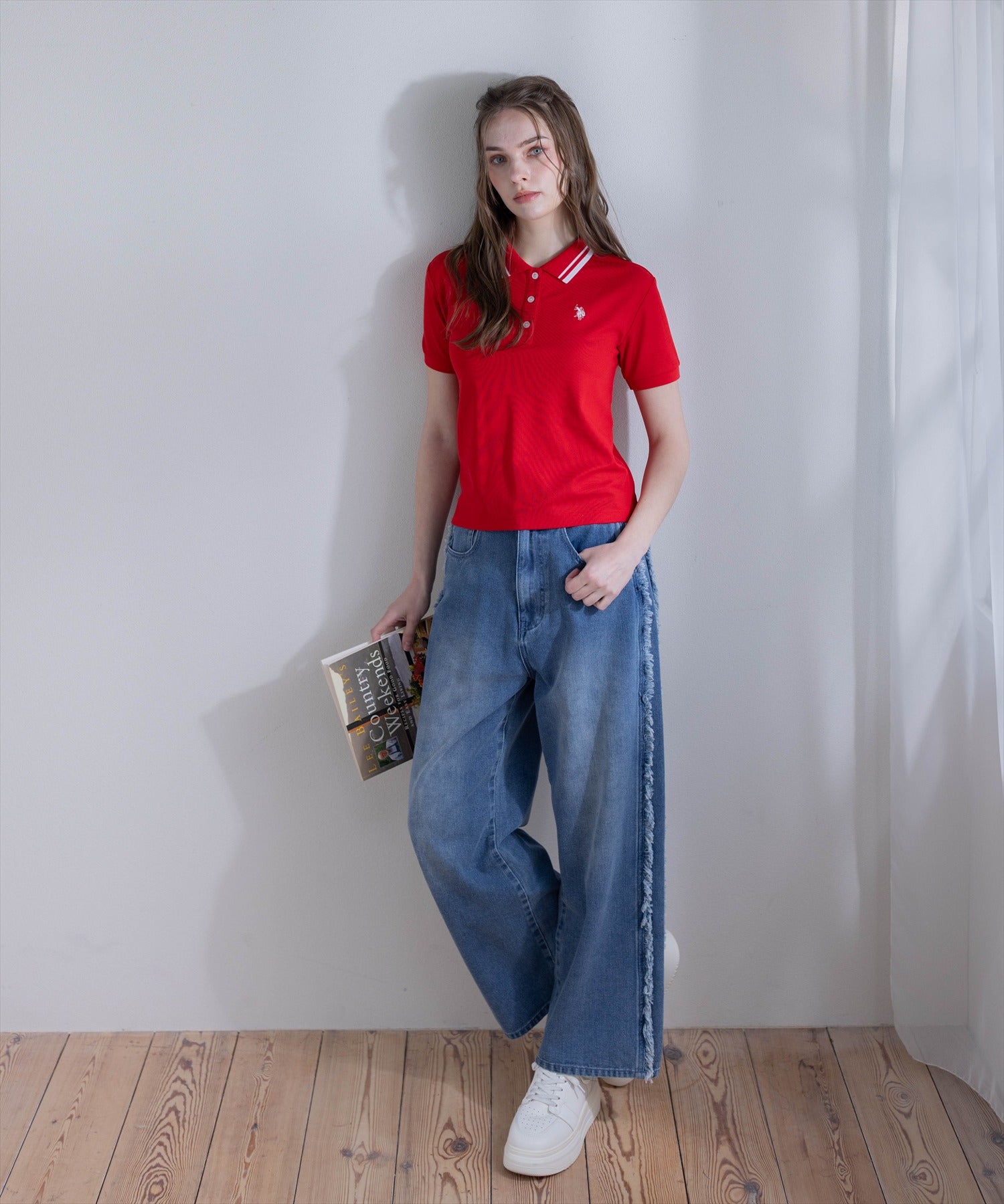 170cm/レッド着用