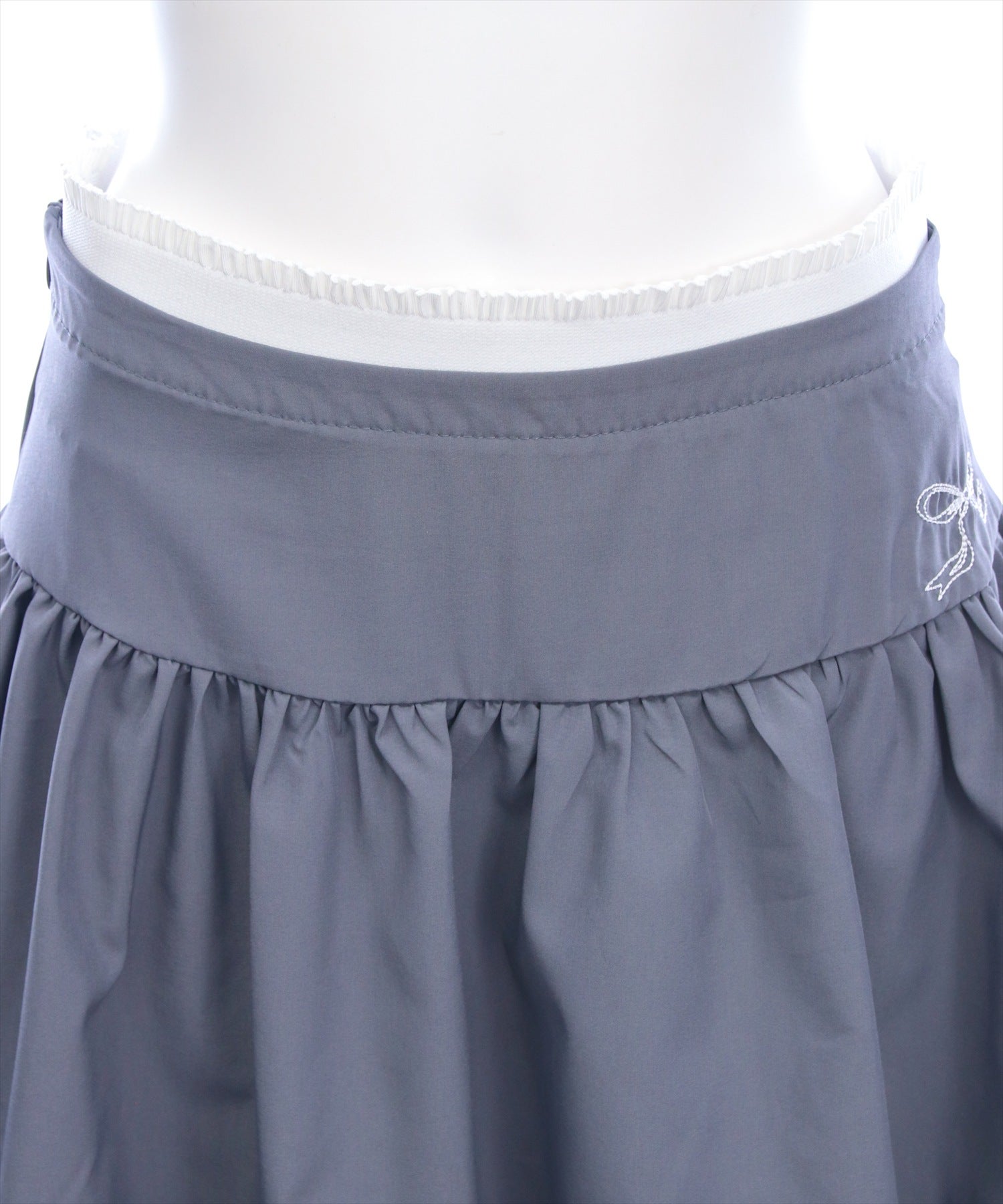 clear リボン刺繍入りミニバルーンスカート[CL9857] | レディース