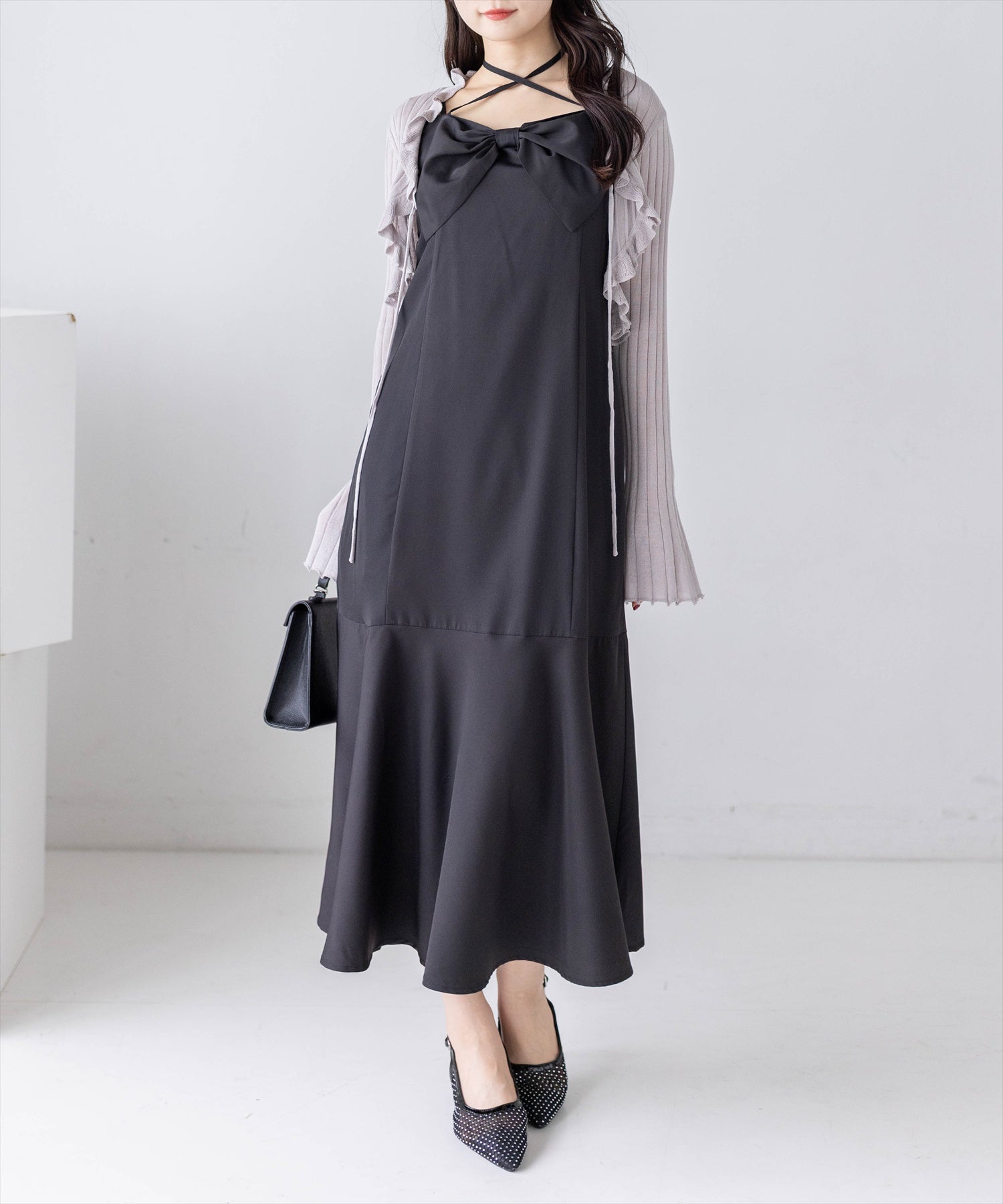 162cm/ブラック着用