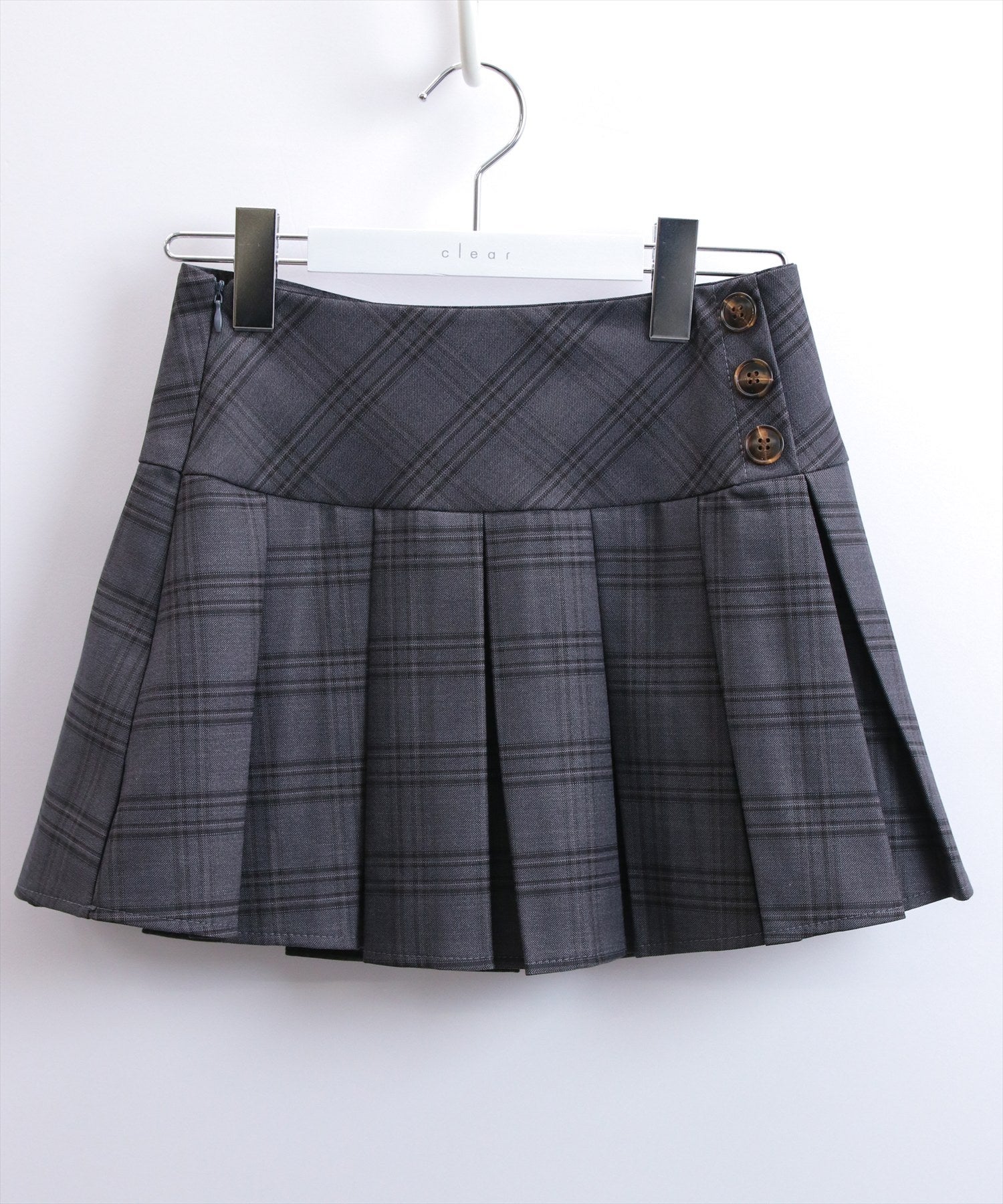 STAY MOTION≪WEB限定≫チェック柄プリーツミニスカート[ST1136