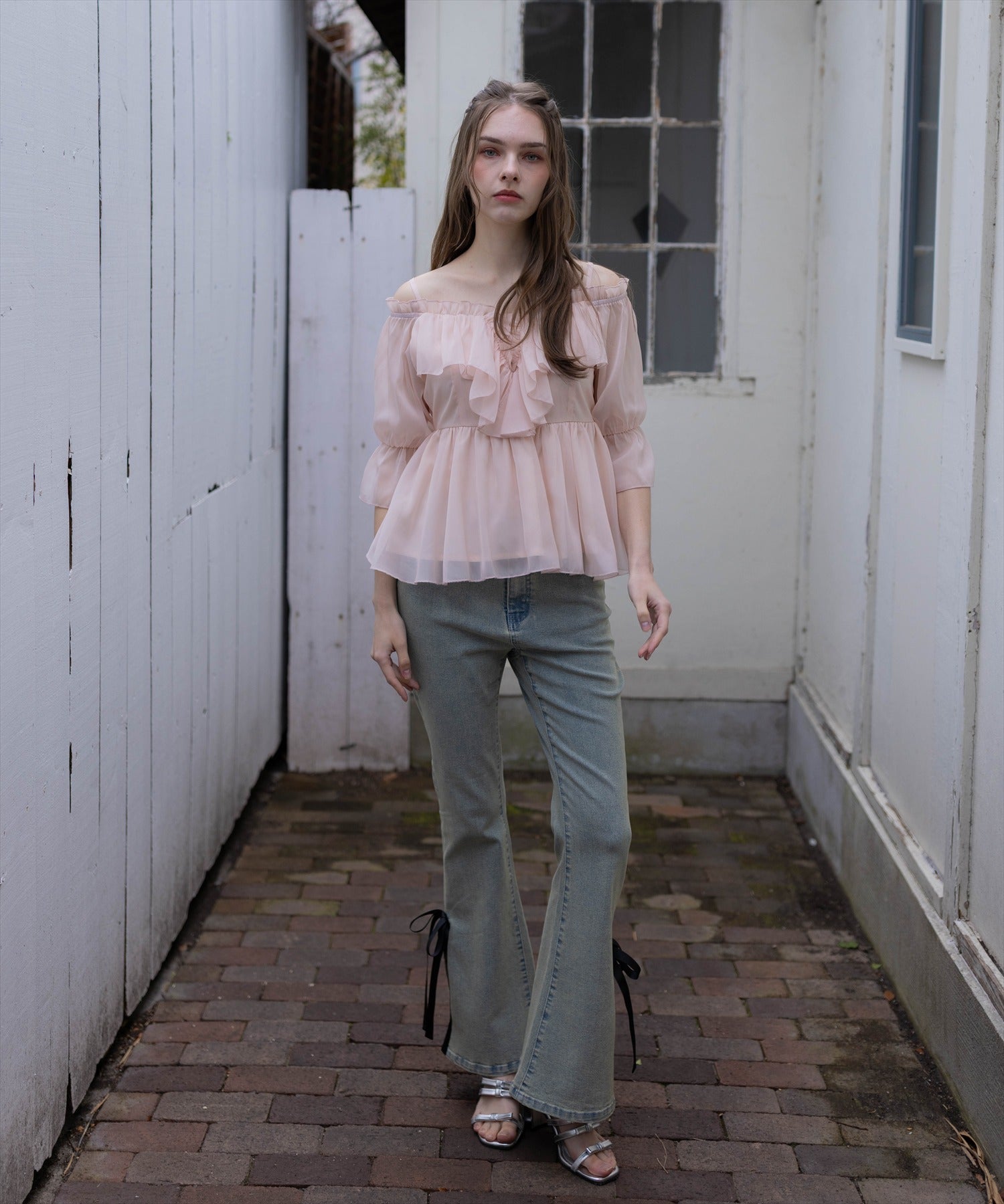 170cm/ピンク着用