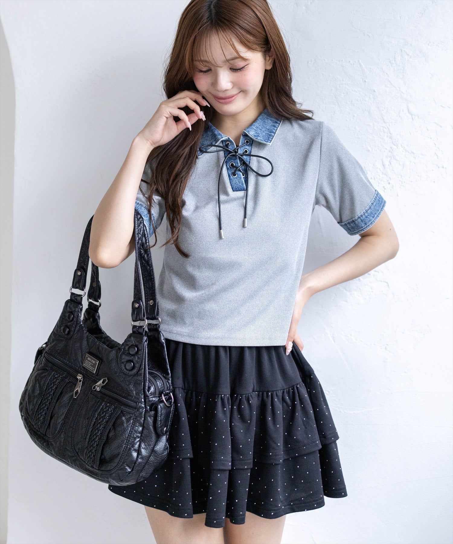 トップス KE DIESEL（ディーゼル） K-DENIM-ZIP KNITWEARジップアップ ニット