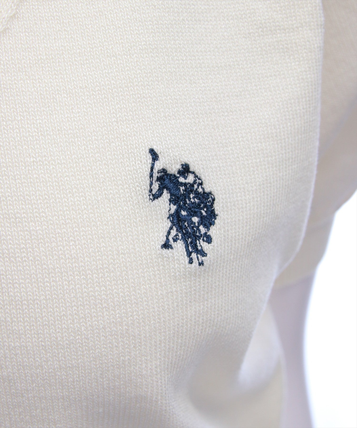 U.S. POLO ASSN. 半袖ニットカーディガン レディース｜パフスリーブ