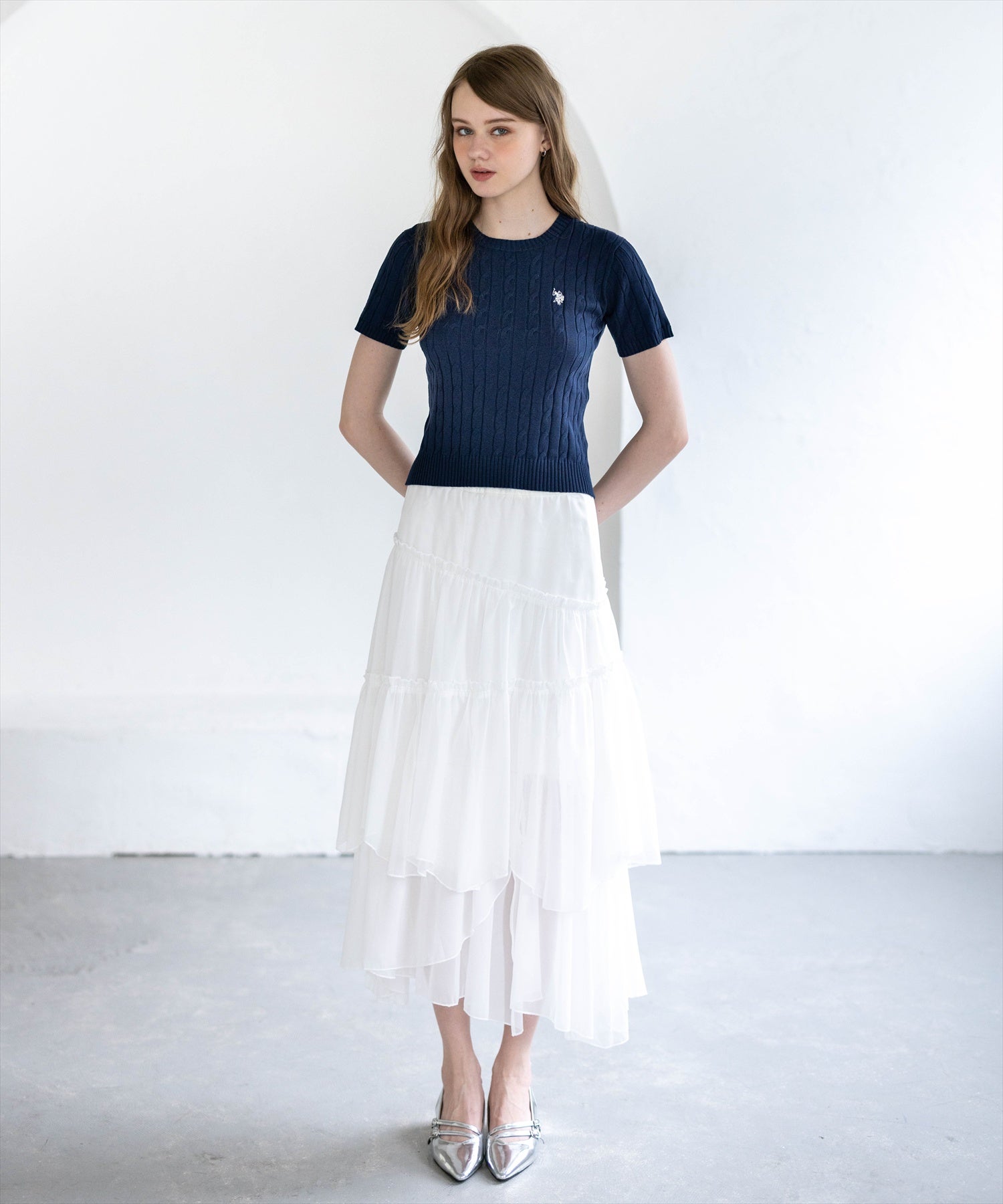 175cm/ネイビー着用