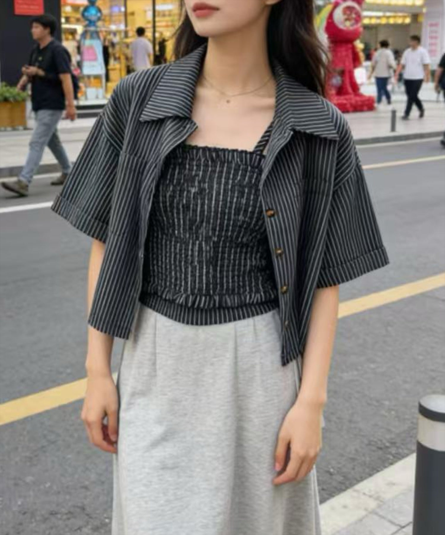 ネイビー着用