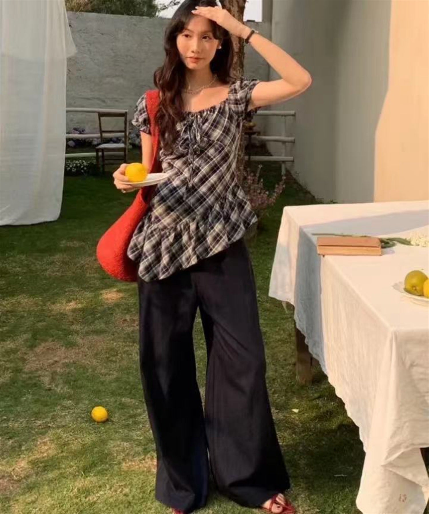 ネイビー着用