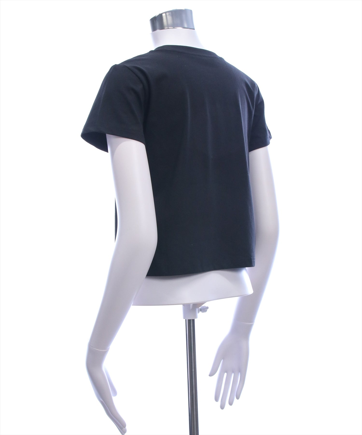 clear≪新作≫接触冷感ビックビジューロゴTシャツ 速乾/UVカット機能
