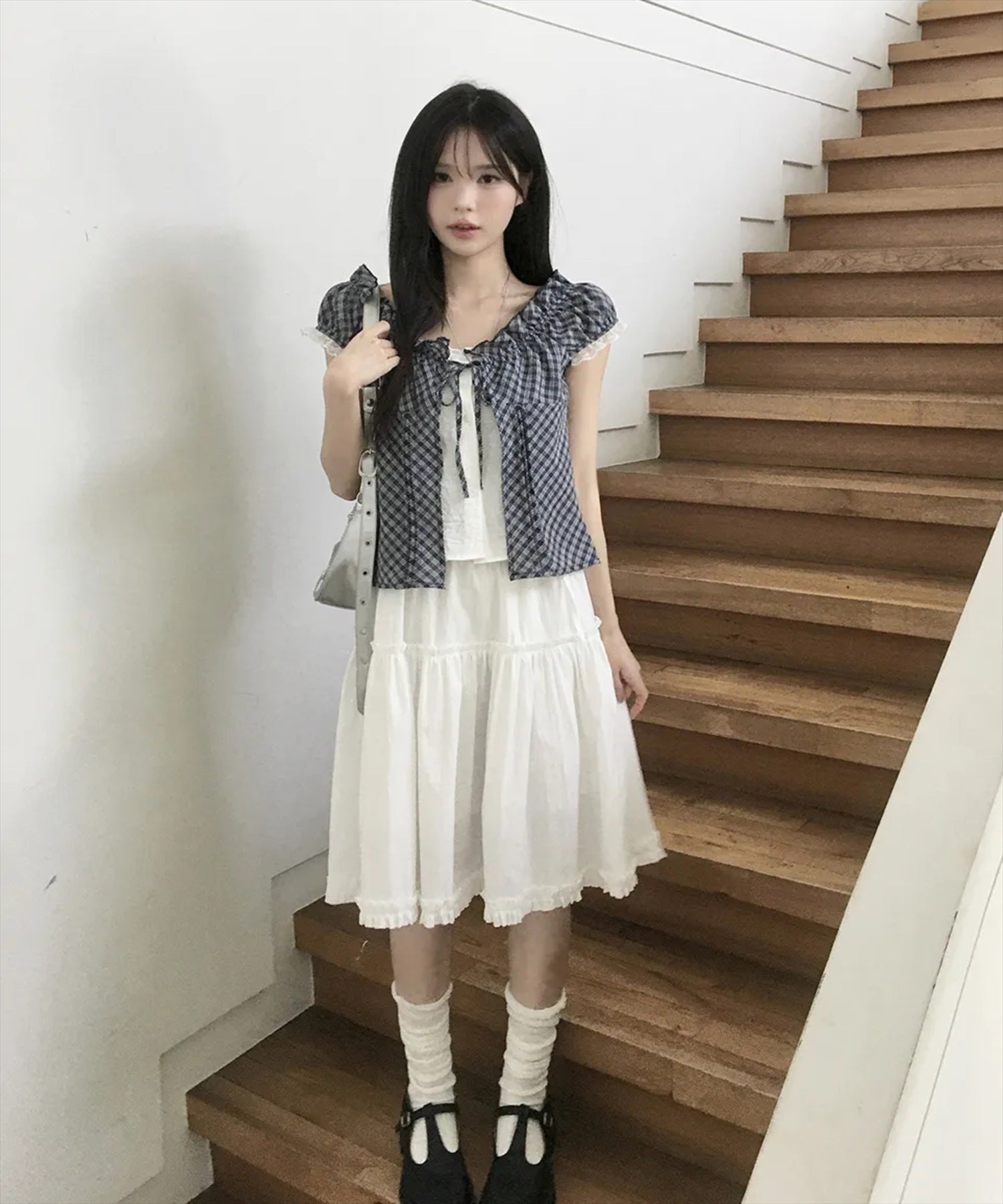 ネイビー着用