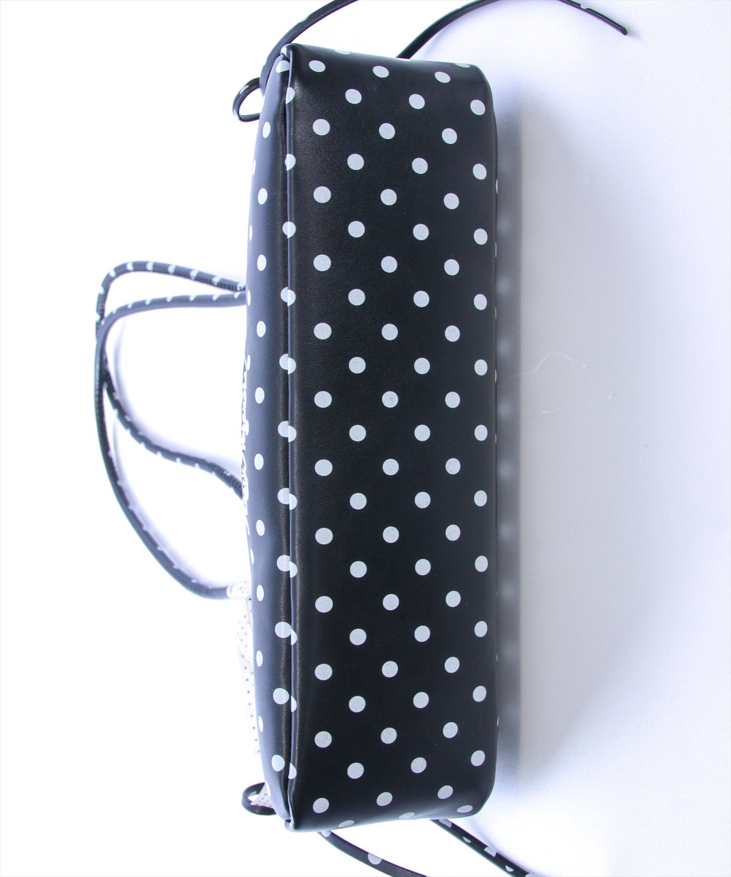 clear≪再入荷≫ロゴ刺繍ドット柄ロングハンドルバッグ[ZA0084