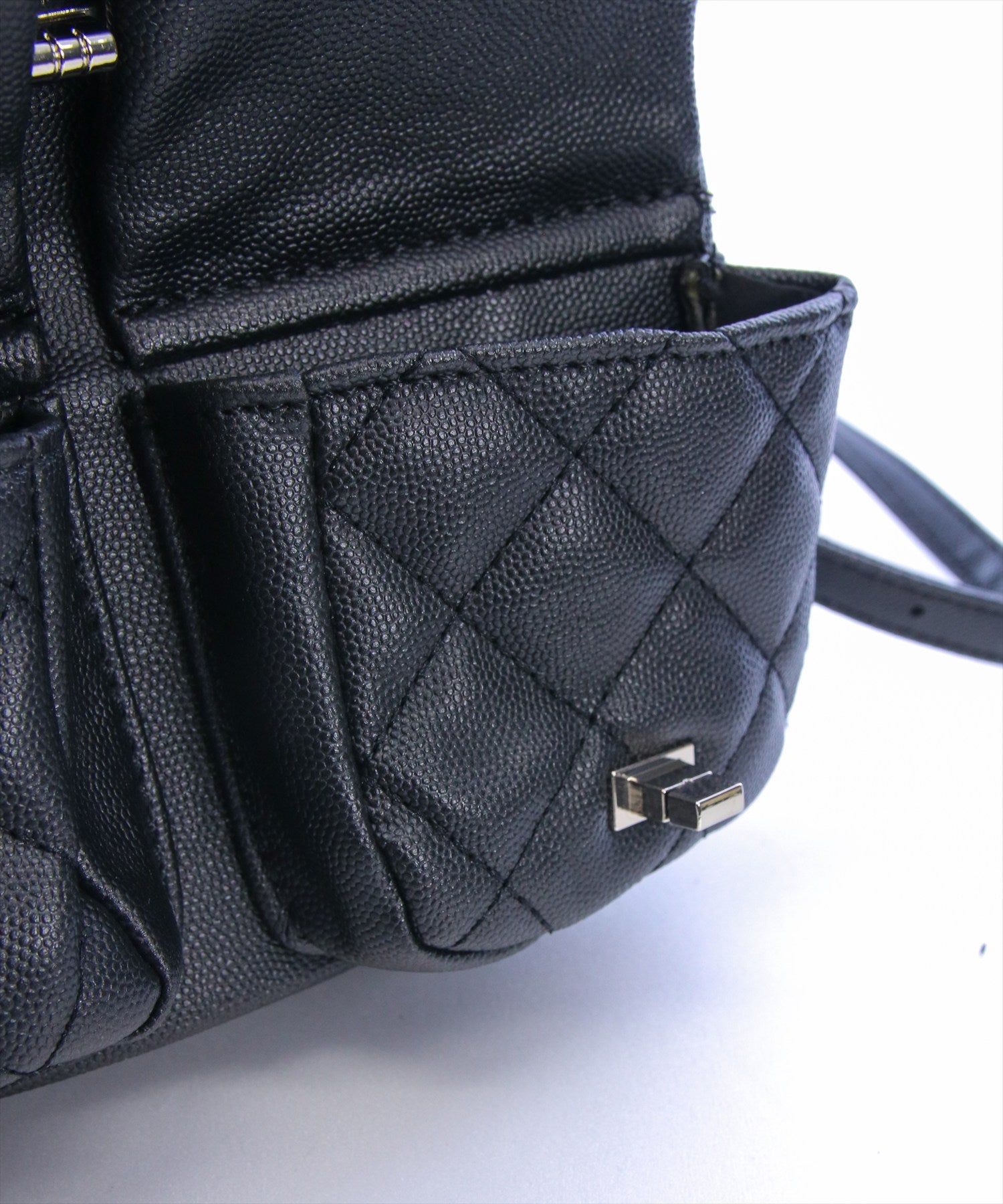 clear≪再入荷≫フロントポケットキルティングミニリュック[ZA0088