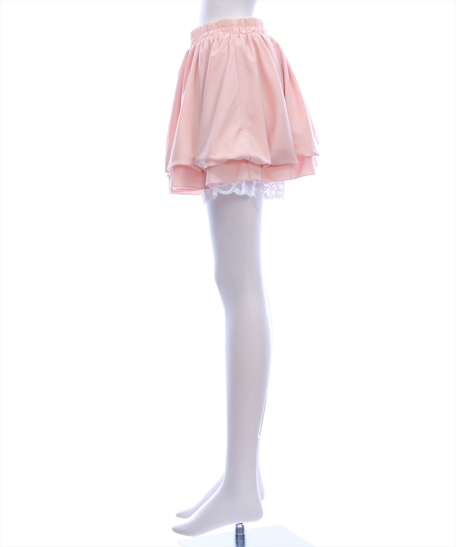 clear≪新作≫バルーン裾レースミニスカート[CL9977] | レディース