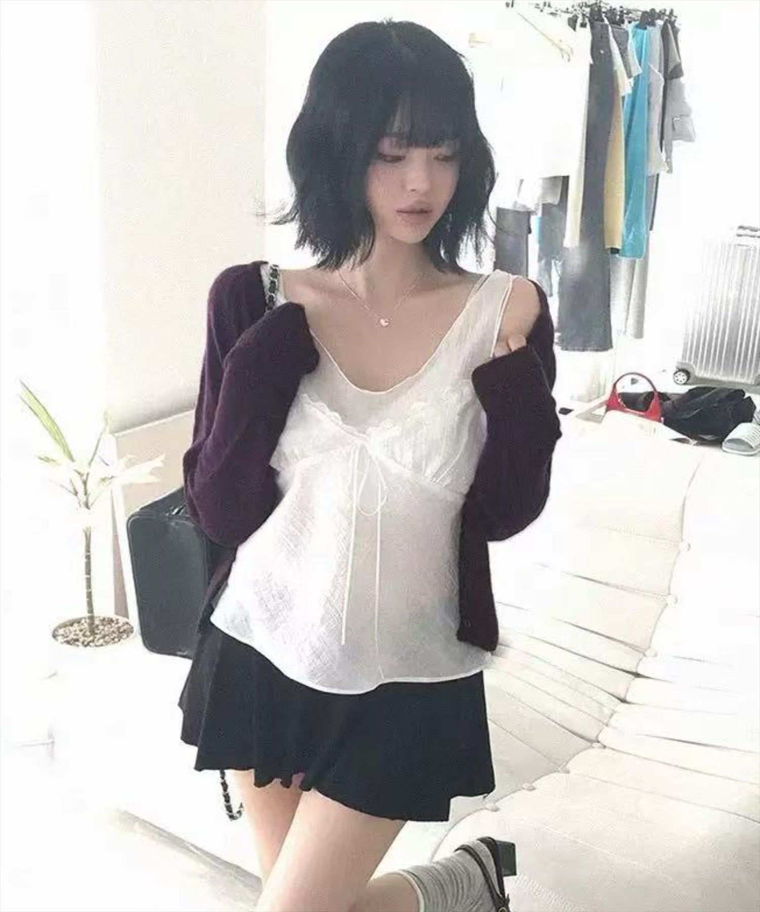 オフホワイト着用