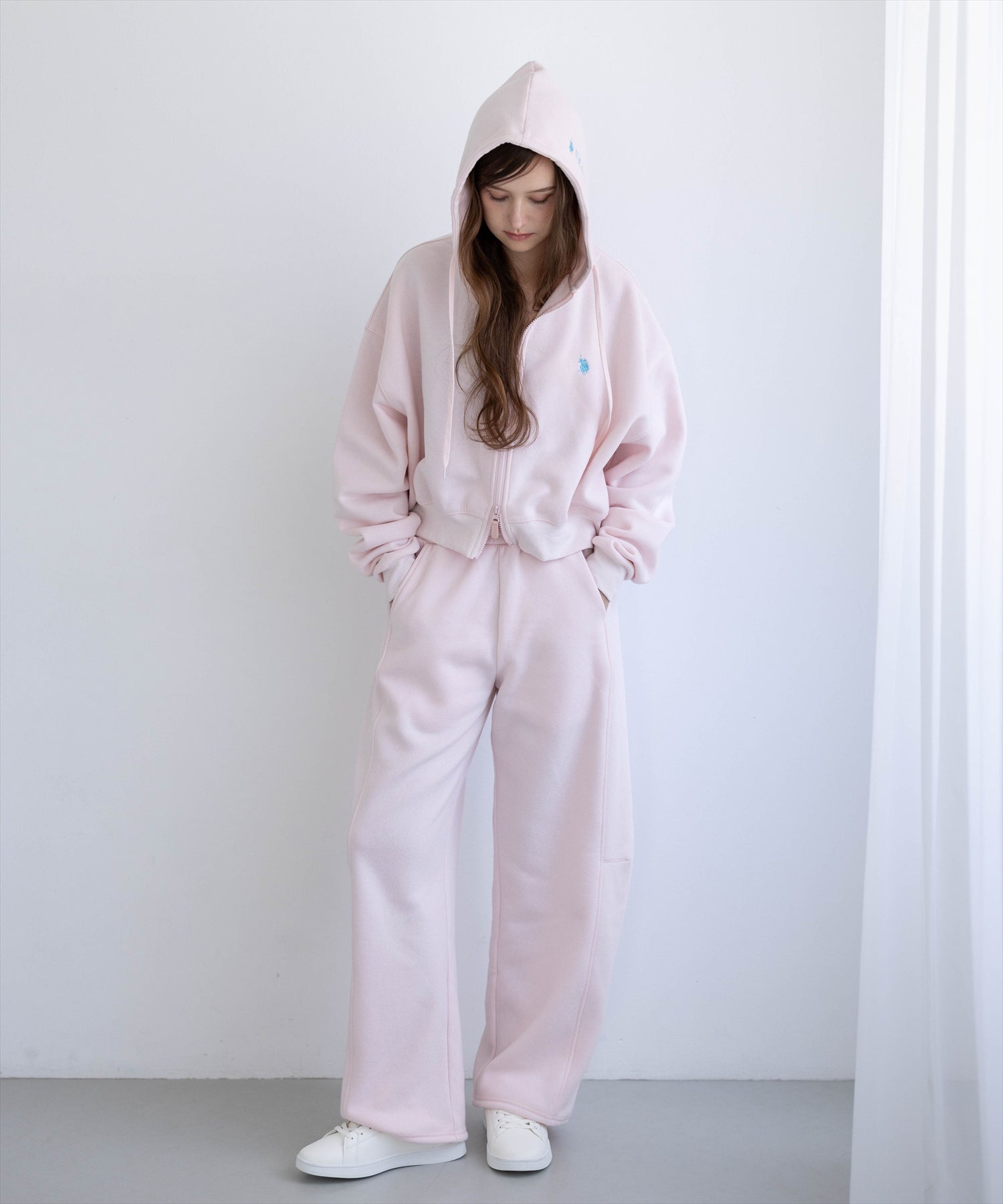 172cm/ピンク着用