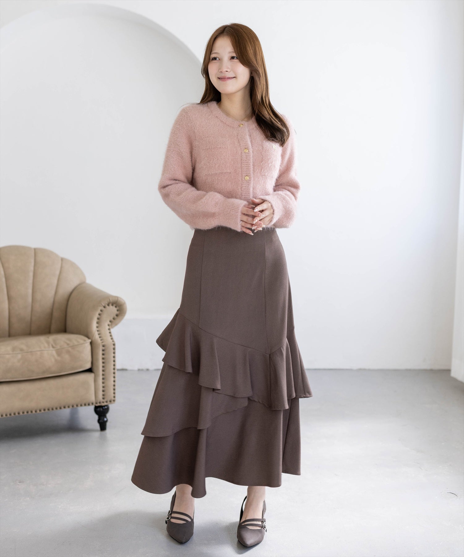 162cm/ピンクベージュ用